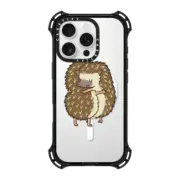 iPhone 16 Pro Bounce Case MagSafe Compatible Hedgehog hugs