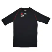 Canterbury Short Sleeve IONX Compression Tee - Mens 2XL - Black - New w/ Tags