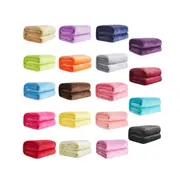 Super Soft Fleece Blanket 220Gsm Light Weight Throw Bedspread Blankets