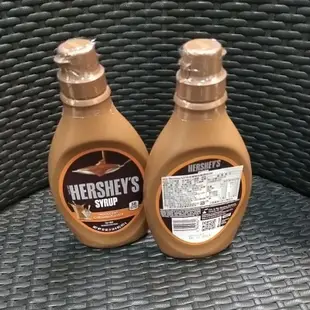 賀喜 好時 HERSHEY'S2025/5焦糖盤飾醬 ，巧克力醬623g100%純可可粉8oz 2024/6