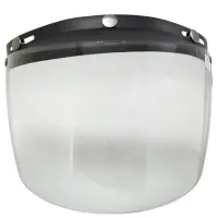 在飛比找Yahoo奇摩購物中心優惠-耐磨抗uv安全帽護目鏡-長鏡片-2入-快
