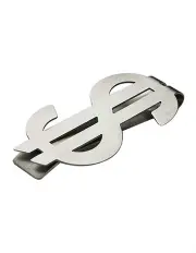 [Cudworth] Brushed Stainless Steel Money Clip in Silver