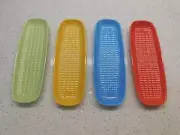 New Crate & Barrel Set of 4 Corn on the Cob Plates