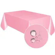 5 Pack Solid Color Plastic Table Cloth Party Wedding Rectangle Disposable Table Cover
