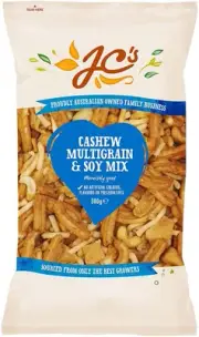 J.C.'S QUALITY FOODS Cashew, Multigrain and Soy Mix, 300 G