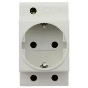 Modular Rail Type Socket Power Adapter EU Plug