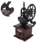 Vintage Style Manual Coffee Grinder Household Coffee Bean Mill Hand Crank G CEL