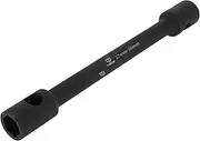 X AUTOHAUX Socket Wrench 400x45mm for Car Motorcycle Dirtbike Repair Spanner Socket Remover Chromium Black Durable Hexagon 27mm,30mm