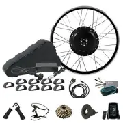 26" Electric Bicycle Conversion Kit 48V 1500W Rear Wheel EBike w/ 20A Battery