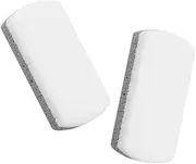 FONDOTIN 2pcs Dual Sided Pumice Stone for Feet Ergonomic Exfoliating Tool for Hard Skin Removal and Smoothing for Pedicure Care
