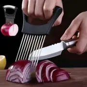 Onion Cutter Holder Food Slicers Assistant Tomato Onion Slicer Holder Cutting