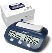 LEAP Chess Clock Digital Chess Timer Professional Chess Clock Timer with BONUS