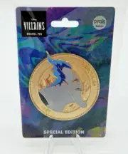 Hades Villain Coin Profile Jumbo Disney Pin - Pink a la Mode - LE 300 SOLD OUT