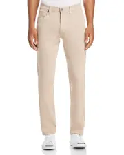 Paige Federal Slim Straight Fit Jeans in Toasted Almond