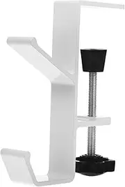 SHOWERORO Detachable Desk Bag Hooks for Table Purse Hanger White Space-Saving and Easy to Install