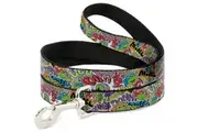 Teenage Mutant Ninja Turtles: Sticker Slaps - Dog Leash (1" 4Ft)
