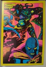 Doctor Strange Meets Eternity THIRD EYE BLACK LIGHT POSTER Marvel 20 x 30 Colan