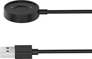 [E ECSEM] Charger Intended for Fossil Hybrid Smartwatch HR Accessory Rapid Charger Magnetic USB Charger - 3.3 Feet (Black)