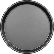 xinyee Pizza Pan Pizza Baking Pan Black Baking Sheets for Oven Nonstick Round Pizza Tray 8 inch Bakeware Carbon Steel Sheet Pans for Cooking Multifunction