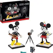 LEGO ǀ Disney Mickey Mouse and Minnie Mouse Buildable Characters (43179 Building Kit