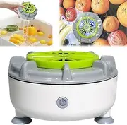 Efficient Portable Fruit and Vegetable Washers, Ultrasonic Automatic Cleaner Device, Washing Machine for Cleaning Fruits, Vegetables, Meat (D)