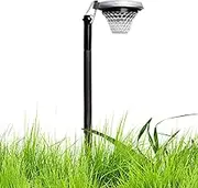 Solar Pathway Lights - Solar Powered Lights | Garden Light for Yard Walkway Driveway Landscape Garden Decor Warm White Light for Gardens Yard Camping Backyard Waterproof Landscape Spotlights
