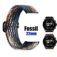 在飛比找蝦皮購物優惠-Fossil 錶帶 22mm 錶帶 尼龍運動軟手鍊 GEN 