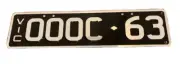 Custom number plates vic: OOOC-63