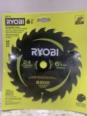 6-1/2 In. 24 Carbide Teeth Thin Kerf Carbide Circular Saw Blade | Ryobi Teeth