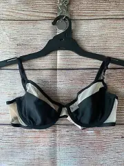 Victoria's Secret Mesh Demi Bra 32DD / 10DD ~ Ms Bond Black