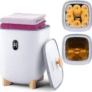 Advwin 2 in 1 Towel Warmer & Dryer Bucket, 20L 1000W Fast Drying, Self-Sterilizing Towel Heater, with Aroma Tray & Drain Pan