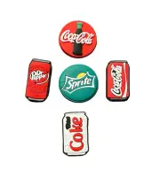 Soft Drinks Theme Shoe Charm Set