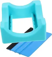 KICHOUSE 2-Pack Silicone Cup Cradle Holder for Mugs Portable Tumbler Cup Holder Squeegee Reusable Compact Tumbler Cradle for Home