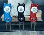 Divot Tool - Metal Switchblade Variety Colors - Classic Golf ll