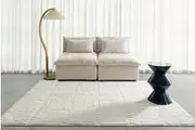 Ribera Ivory Textured Rug