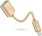USB Adaptor Extensions Cord Extension Cord Keyboard Cable Extention Cord Exstenchen Cord OTG Cable Micro USB Cable Keyboard Wire Adapter Cable Micro Cable Micro OTG Adaptor Golden