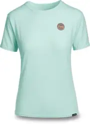 Dakine Women's Dauntless Loose Fit S/S Surf Shirt Medium Pastel Current Heather