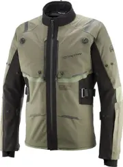 Ixon M-Skeid Motorcycle Textile Jacket, black-brown, Size M for Men Black Brown