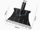 Farm tools for digging fields Thickened steel Sawtooth ice shovel