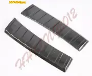 For Toyota Corolla Cross 2022-2023 Black Steel Rear Bumper Protector Sill 2PCS (for: Toyota)