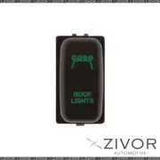 New Hulk 4X4 Push Button Switch For Mitsubishi-Roof Lights-Green #HU1423G