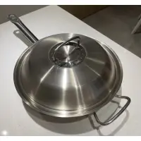 在飛比找蝦皮購物優惠-Fissler 中華炒鍋，中式單柄不銹鋼炒鍋30cm