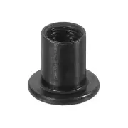 M8 T-nuts, 10pcs Carbon Steel Hex Socket Head Insert Nut 12mm Height, Black