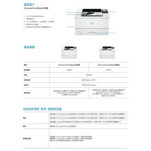 HP LaserJet Pro 4003dw 黑白雷射印表機(2Z610A) 【W1510A】【W1510X】