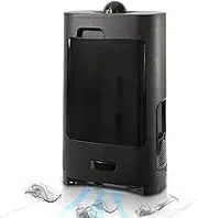 Touchless Stationary Vacuum, 1400W 2.7L Hair Vacuum for Salons, Powerful Vacuum Dustpan with Led Indicator Light and Hepa Filter, Automatic Sensors for Sweeping Pet Hair