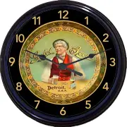 Goebel Brewing Co Detroit MI Beer Tray Wall Clock Ale Lager Brew Man Cave New
