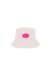 logo patch sun hat 1,2 Pink
