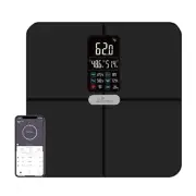 Smart Bluetooth Body Fat Scale, 8 Essential Measurements, BMI, Body Fat ALLIUMS