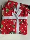 Pottery Barn Teen Dr Seuss Grinch Pajama Set Medium