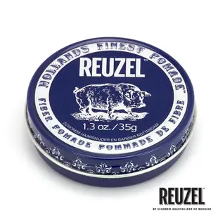 REUZEL Fiber Pomade 深藍豬強力纖維級水性髮泥(公司貨)